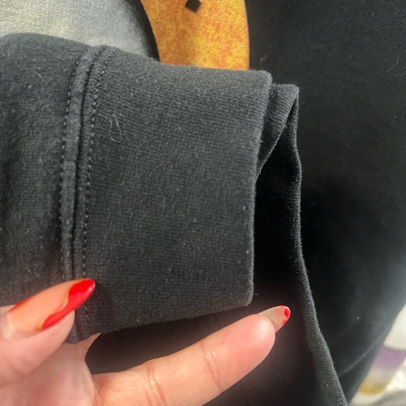 Black Zip Up Sweater - Picture 7 of 7